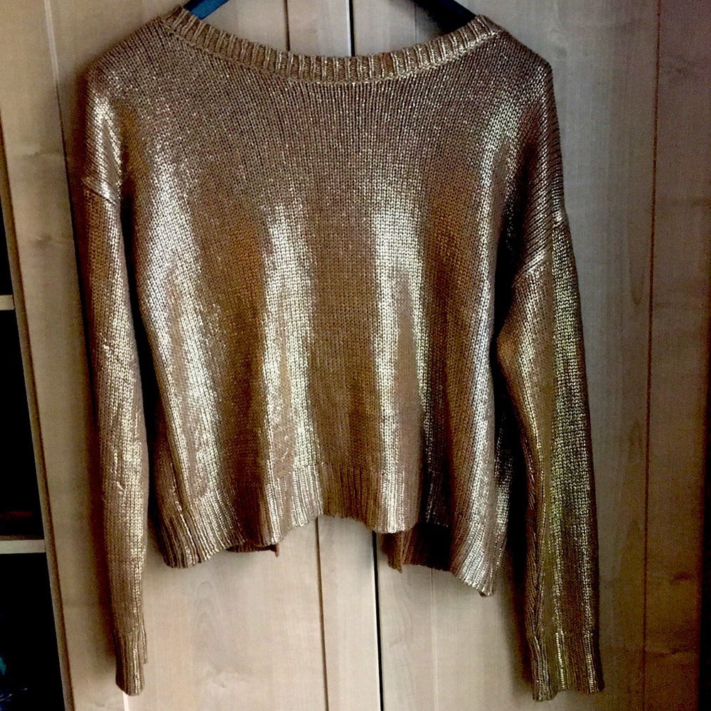 Rustic Gold Sweater ✨ - Picture 2 of 7